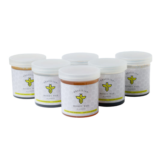 100% Pure Honey Wax (16 Oz)  6 Units for Roll-on